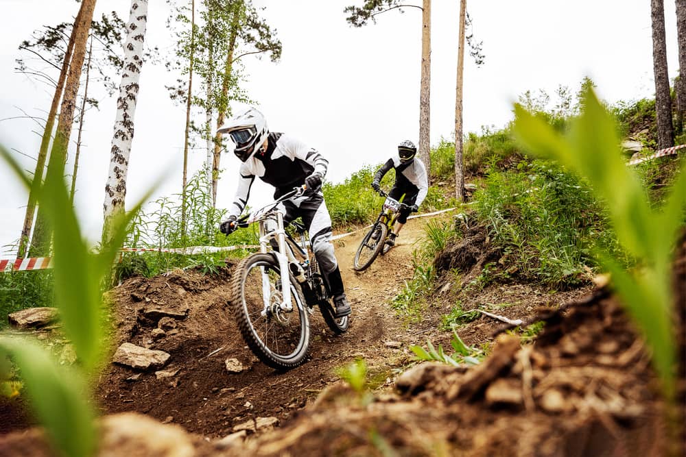 Les courses de VTT